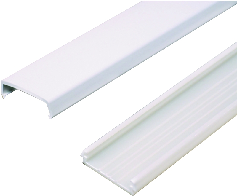 CHANNEL WIRE PLASTIC 5FT WHITE