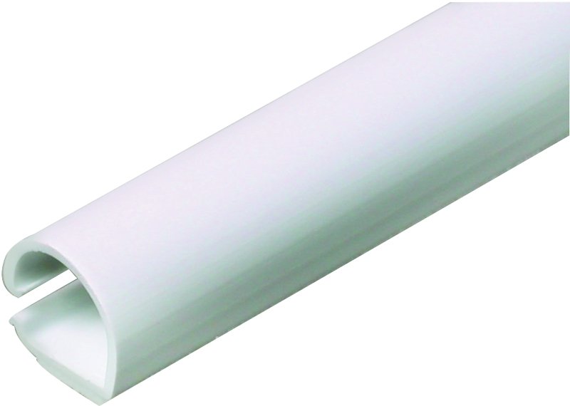 CHANNEL WIRE PLASTIC 5FT WHITE