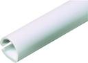CHANNEL WIRE PLASTIC 5FT WHITE