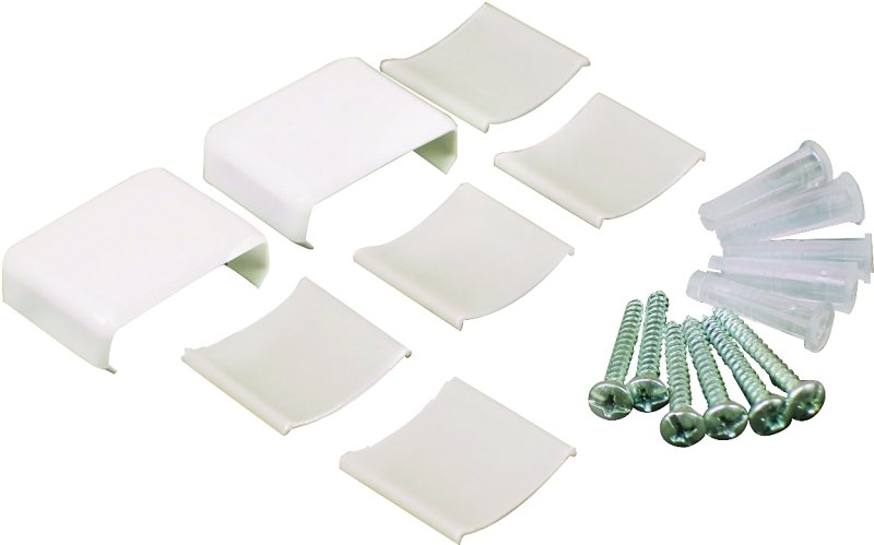 [2511954] CHANNEL WIRE WALL ACC WHITE   