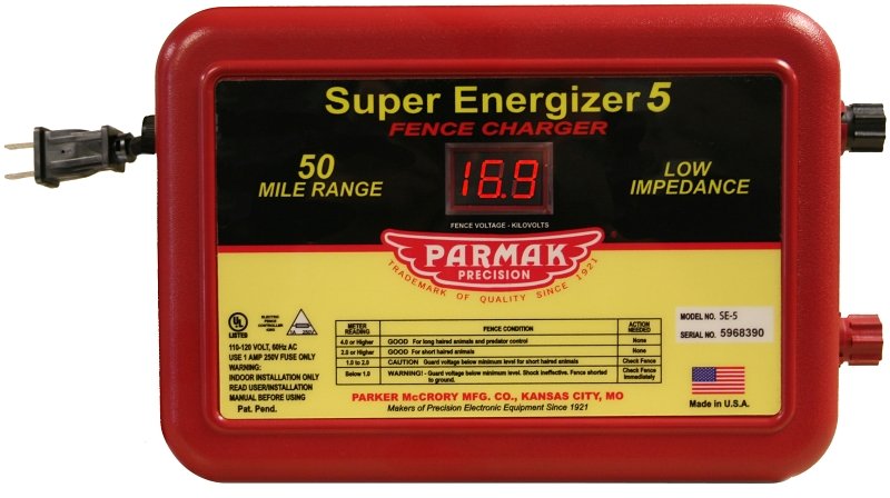 CHARGER FENCE U/L 110V-AC 50MI