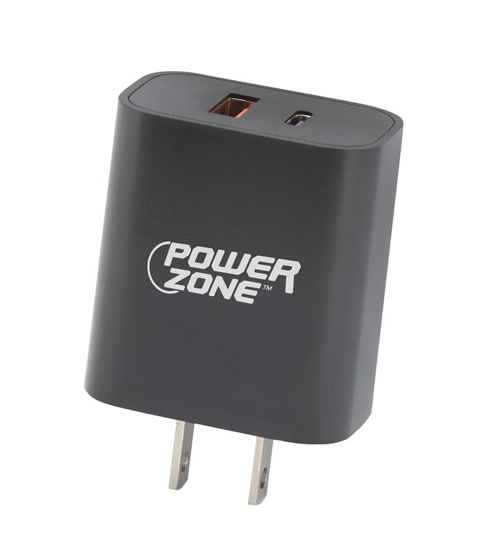 [2055580] CHARGER USB + TYPE C BLK PD+QC