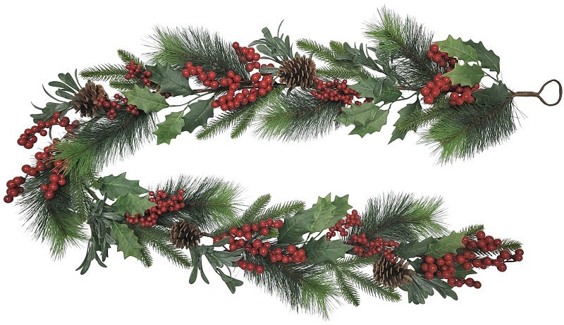 CHRISTMAS CLASSIC GARLAND 6FT 