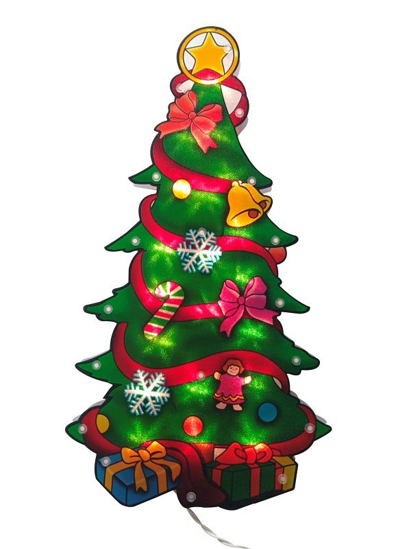 [4581179] CHRISTMAS TREE SNGL SIDED 18IN