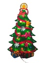 CHRISTMAS TREE SNGL SIDED 18IN