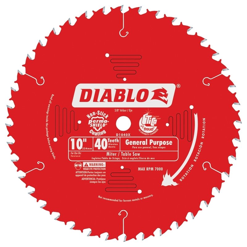 CIRC SAW BLADE 10 X 40 X 5/8  