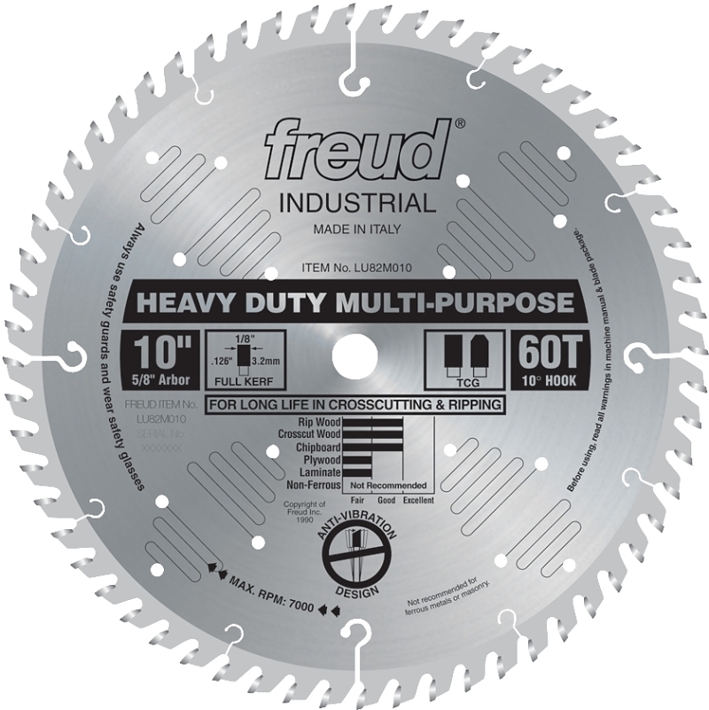 CIRC SAW BLADE 10IN 60T       