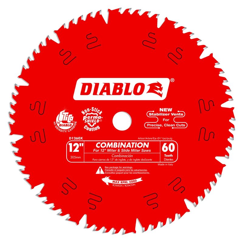 CIRC SAW BLADE 12 X 60T       