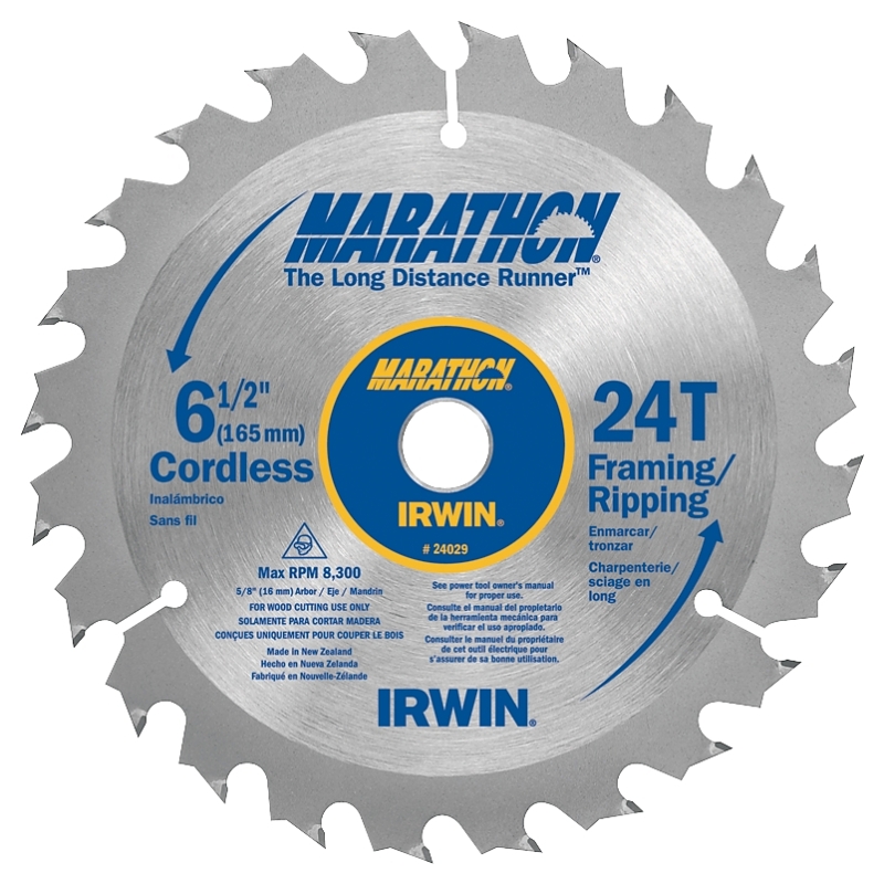 CIRC SAW BLADE 6-1/2 24T      