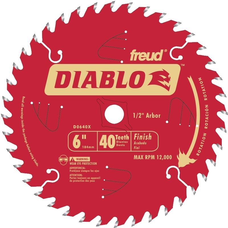 CIRC SAW BLADE 6-40T FINISHING