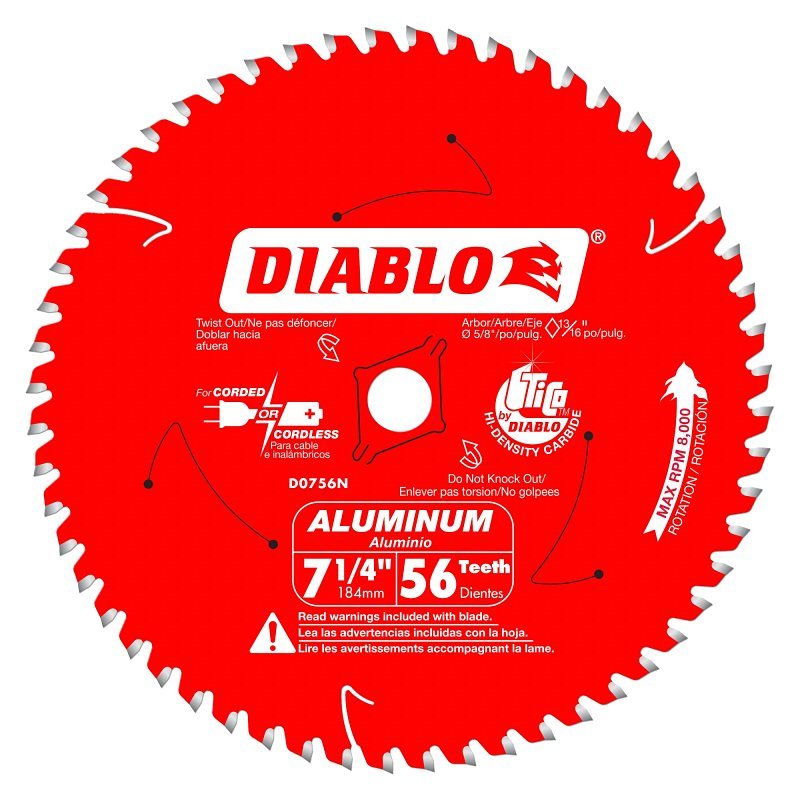 CIRC SAW BLADE 7-1/4 56T      
