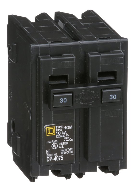 CIRCUIT BREAKER HOM 2P 1IN 30A