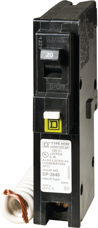 CIRCUIT BRKR ARC FAULT HOM 20A