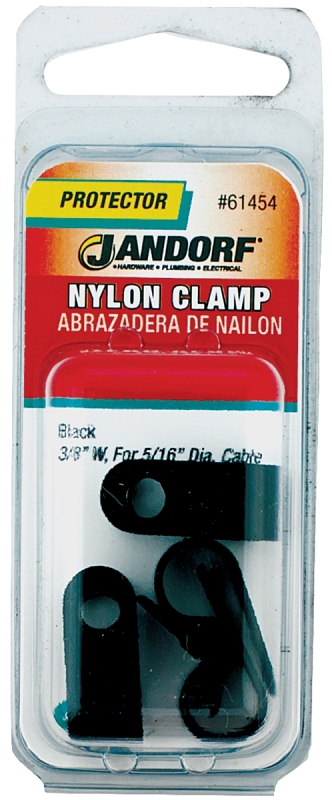 CLAMP NYLON BLK 3/8X5/16      