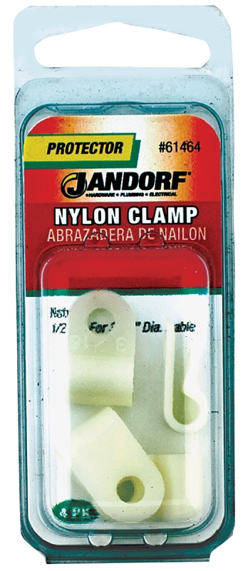 CLAMP NYLON NAT 1/2X3/16      