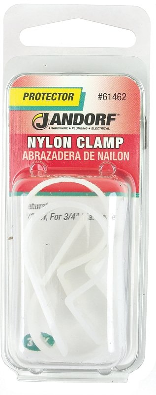 CLAMP NYLON NAT 1/2X3/4       