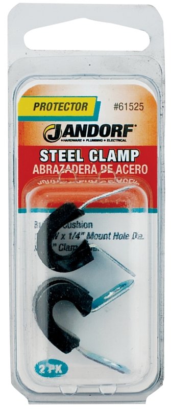 CLAMP STEEL RUBBER CUSH       