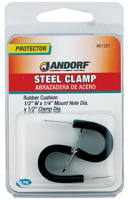 CLAMP STEEL RUBBER CUSH       