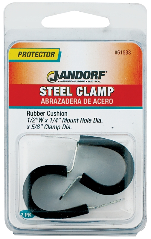 CLAMP STEEL RUBBER CUSH       