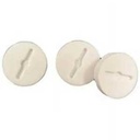 CLOSURE PLUG 1/2IN WHITE      