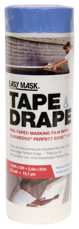 [2780385] CLOTH DROP PRE TAPED 7.8X72FT 