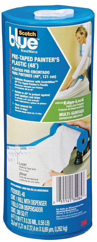 [3387784] CLOTH DROP PRETAPED 48INX30FT 