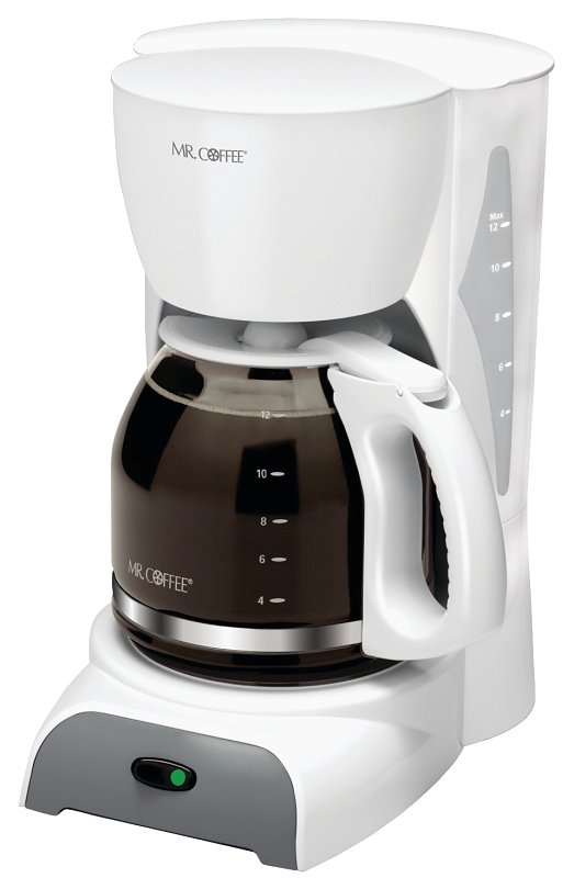 [6553671] COFFEE MAKER WHITE 12 CUP     