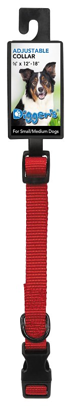 COLLAR ADJ RED 5/8X12 - 18IN  