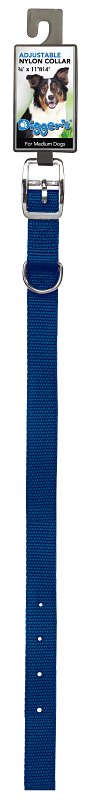 COLLAR NYLON BLUE 16IN X 3/4IN