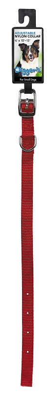 COLLAR NYLON RED 14IN X 5/8IN 