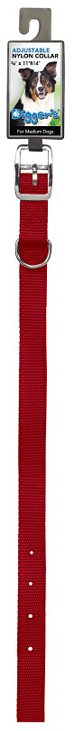COLLAR NYLON RED 16IN X 3/4IN 