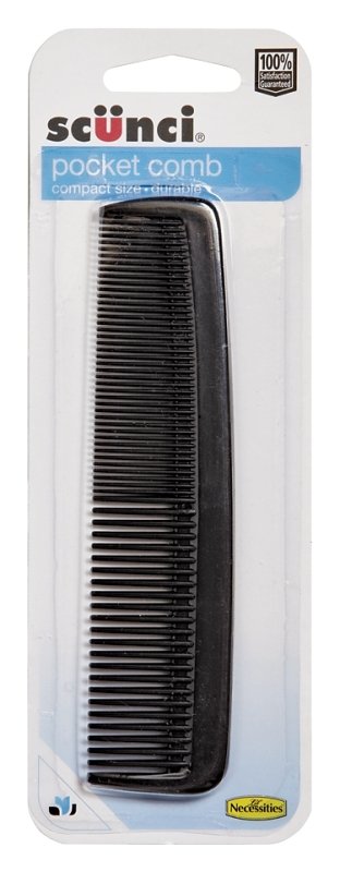 [4656625] COMB POCKET BLACK             