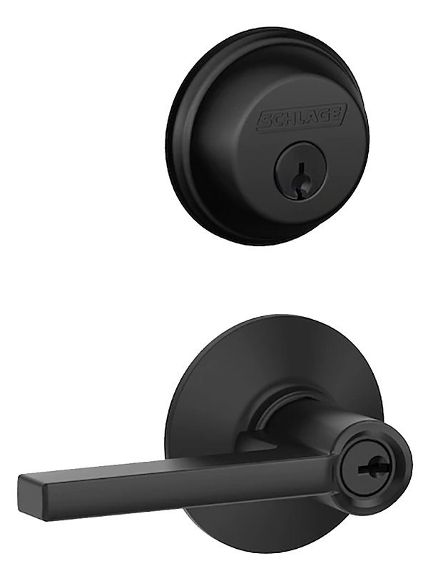 [3686797] COMBO KEYED LATITUDE MATTE BLK