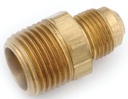 CONNECTOR 1/2M FLARE X3/4MPT  