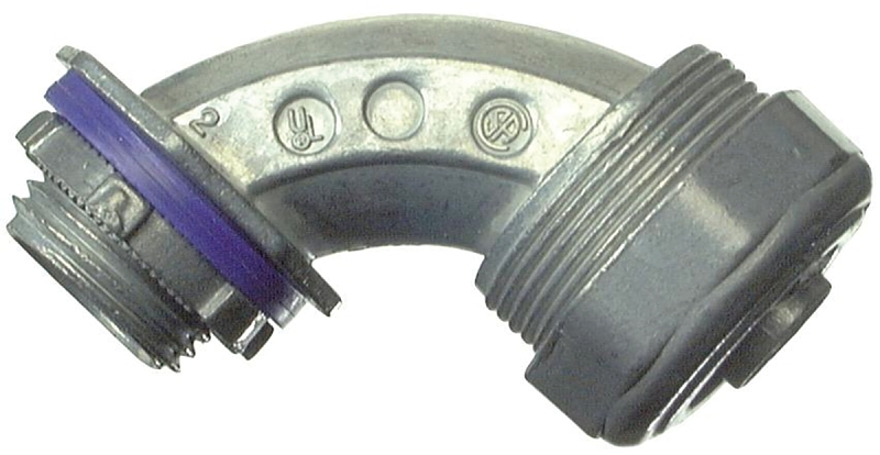 CONNECTOR 90 DEG LIQ TGT 1/2IN