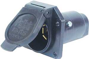 CONNECTOR CAR END PLSTC 7WAY  