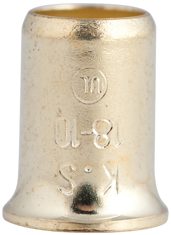 CONNECTOR CRIMP STEEL 18-10AWG