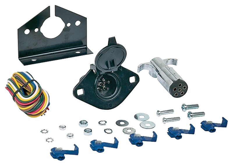 CONNECTOR SET 6 POLE ROUND    