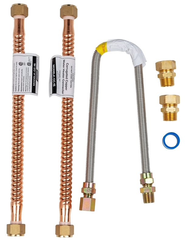 CONNECTOR WATER HEAT GAS KIT  