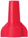 CONNECTOR WIRE TWIST RED 125PC