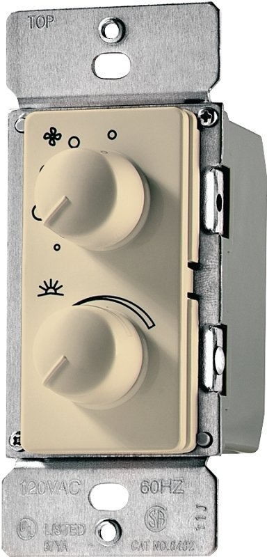 CONTROL FAN/LT ROTARY 4SPD IV 