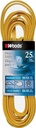 CORD EXT INDR FLT16/3X25FT YEL