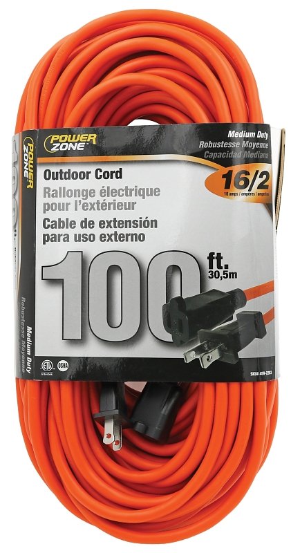 CORD EXT OTD ORG 16/2 100FT   