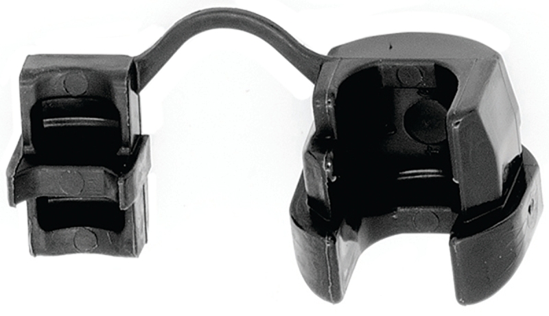 CORD PROTECTOR NYLON BLK      