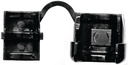 CORD PROTECTOR NYLON BLK      