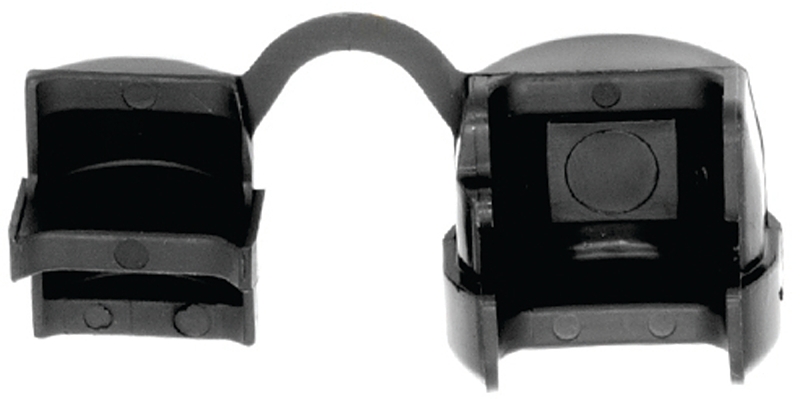 CORD PROTECTOR NYLON BLK      