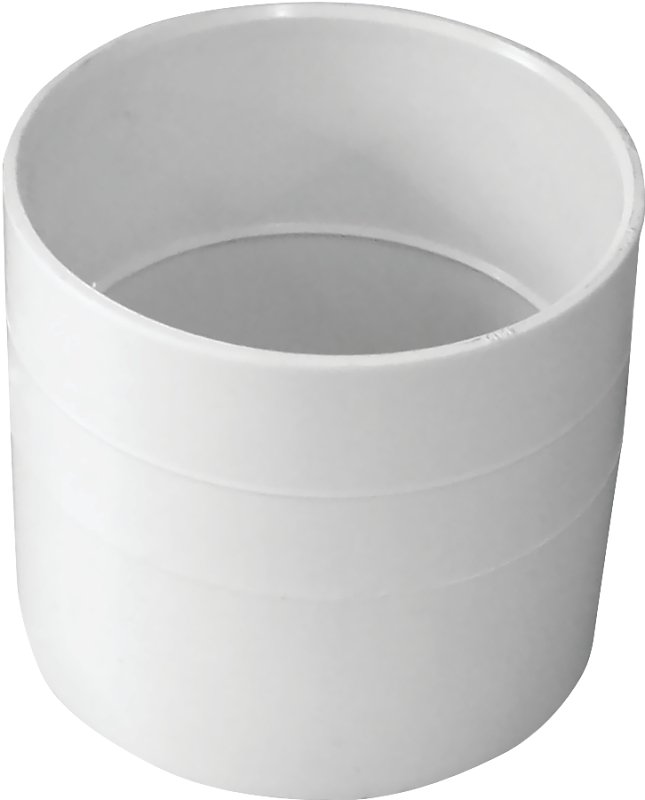 COUPLING DRAIN PVC S&D HUB 6IN