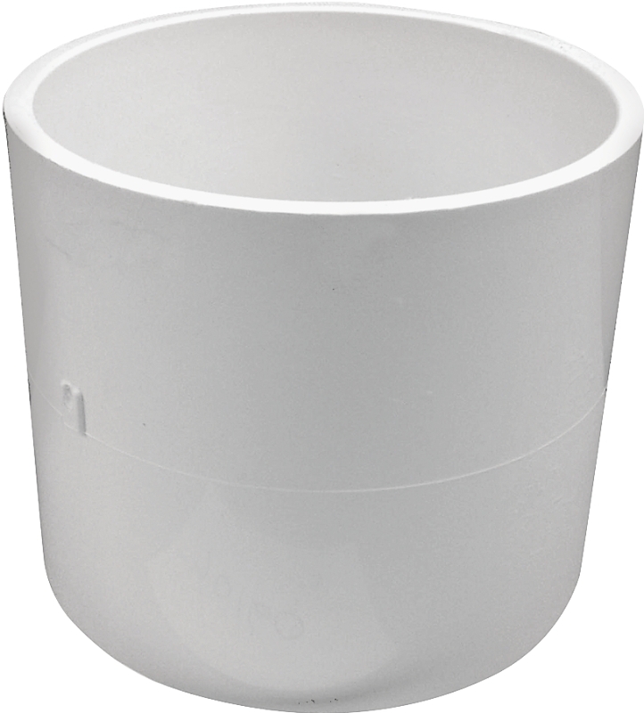 COUPLING DWV HUB 6 IN         