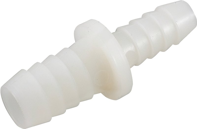COUPLING NYLON BARB 5/8X1/2   