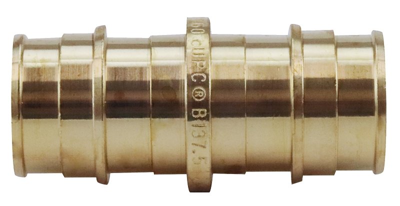 COUPLING PEX-A BRASS 3/4X3/4IN